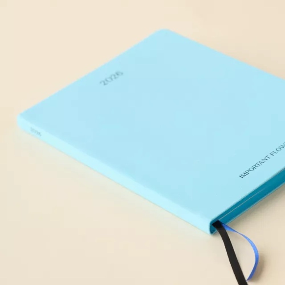 New Sofia Coppola Important Flowers 2026 Monthly Weekly Planner w/signature card